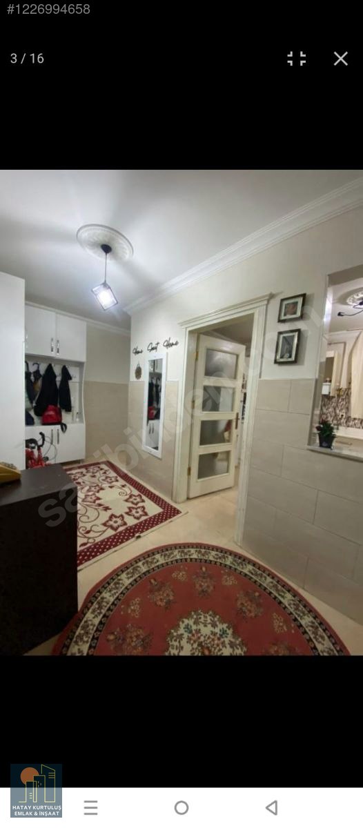 KURTULUŞ EMLAK'TAN FATİH MAHALLESİNDE SATILIK 3+1 KELEPİR DAİRE - HATAY BELEN fotoğraf 3