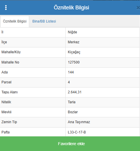 NİĞDE MERKEZ KİÇAĞAÇ (YEŞİLOVA) KÖYÜ’NDE 2644 M² TARLA SATILIKTIR - NİĞDE MERKEZ fotoğraf 6