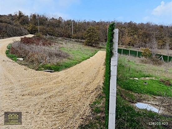 ÇATALCA HİSARBEYLİ ASFALT CEPHELİ PANEL ÇİTLE ÇEVRİLİ - İSTANBUL ÇATALCA fotoğraf 11