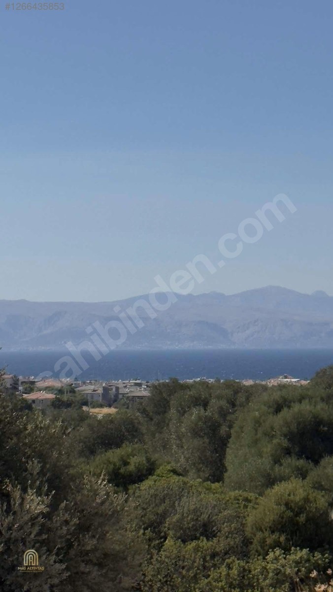 ALTINTAŞ'TAN SATILIK FULL DENİZ MANZARALI TEK TAPU 9200 METRE - İZMİR ÇEŞME fotoğraf 5
