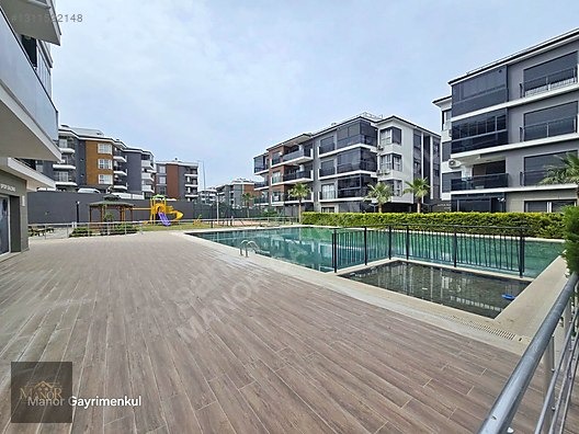 KUŞADASINDA MÜKEMMEL SİTEDE KÖŞE KONUM EŞYALI BAHÇELİ DAİRE - AYDIN KUŞADASI fotoğraf 26