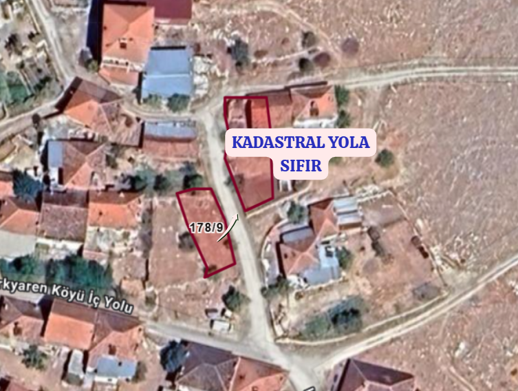 UŞAK KARAHALLI KIRKYAREN  KÖYÜNDE 171  M²  BAHÇE  SATILIKTIR  - UŞAK KARAHALLI fotoğraf 4