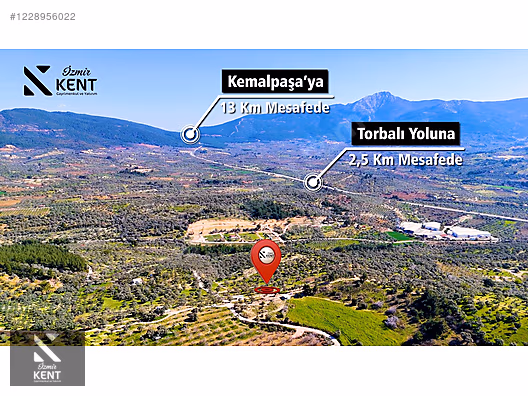 Kemalpaşa Vişneli Satılık 370 m2 Bahçe Elektrik Su Yol - İZMİR KEMALPAŞA fotoğraf 14