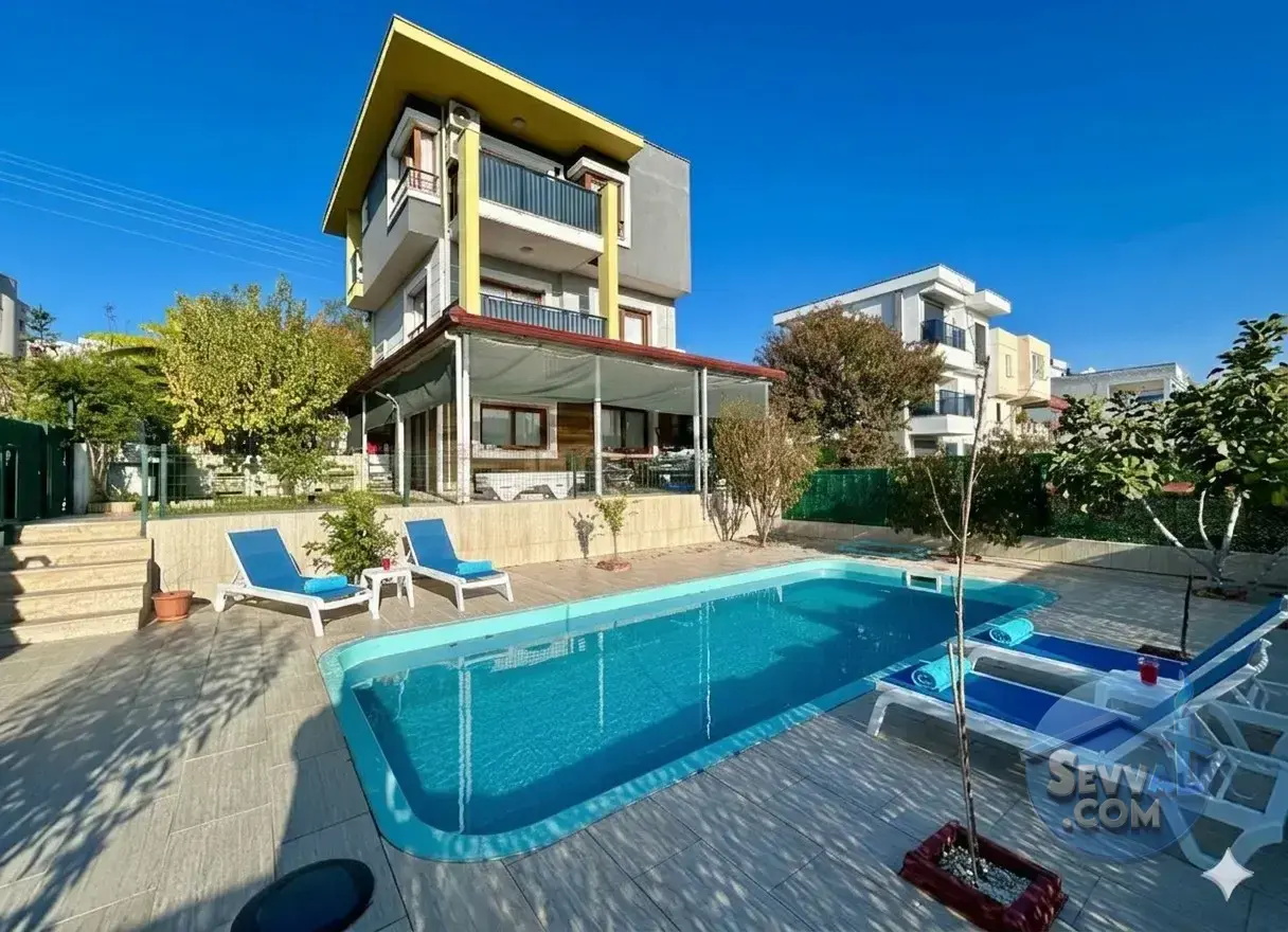 KUŞADASI SATILIK 4+1 HAVUZLU VİLLA SOĞUCAK'TA - AYDIN KUŞADASI fotoğraf 35