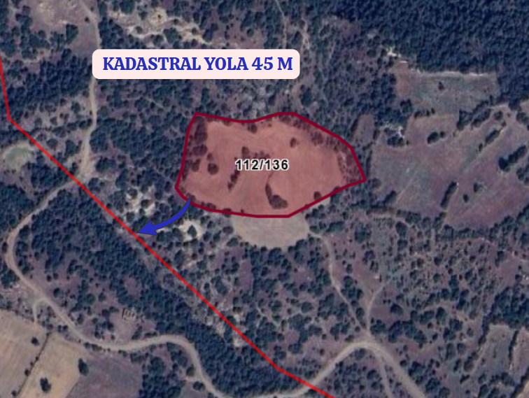 UŞAK EŞME HAMAMDERE KÖYÜNDE 10.700 M² TARLA SATILIKTIR - UŞAK EŞME fotoğraf 4