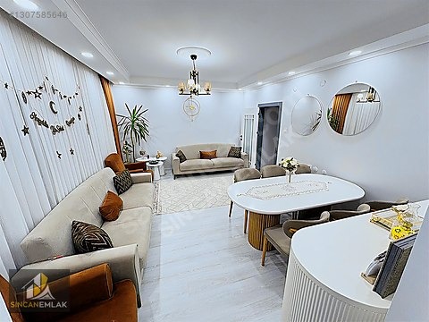 SELÇUKLU MAHALLESİNDE 3+1 BAĞIMSIZ ARA KATTA ULTRA LÜX YAPILI - ANKARA SİNCAN fotoğraf 3