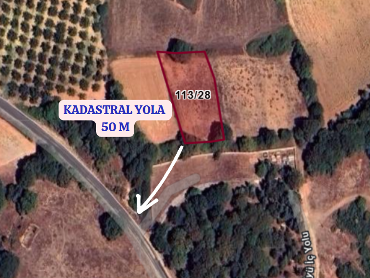 BURSA YENİŞEHİR MECİDİYE  KÖYÜNDE 1.504 M² TARLA SATILIKTIR - BURSA YENİŞEHİR fotoğraf 3