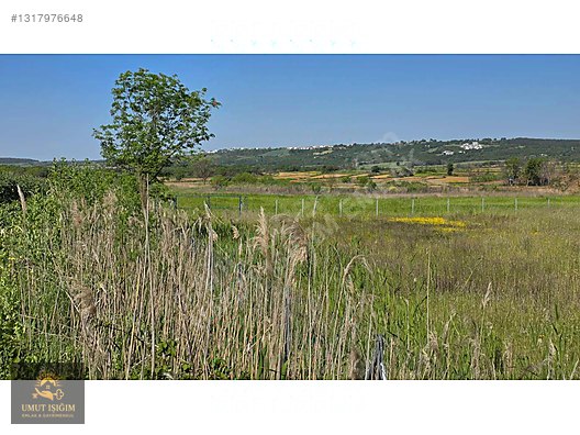 Erikli Köyü'nde Göl ve Deniz Manzaralı, 7400m² Tek Tapu Arsa - EDİRNE KEŞAN fotoğraf 13