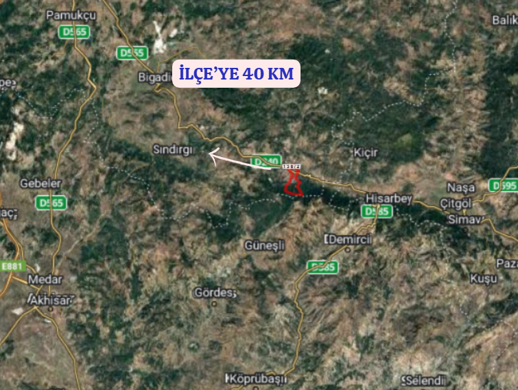 BALIKESİR SINDIRGI BULAK KÖYÜNDE 1.569 M² TARLA SATILIKTIR - BALIKESİR SINDIRGI fotoğraf 5