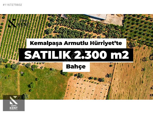 Kemalpaşa Armutlu Satılık 2300 m2 Bahçe Müstakil Parsel Tek Tapu - İZMİR KEMALPAŞA fotoğraf 25