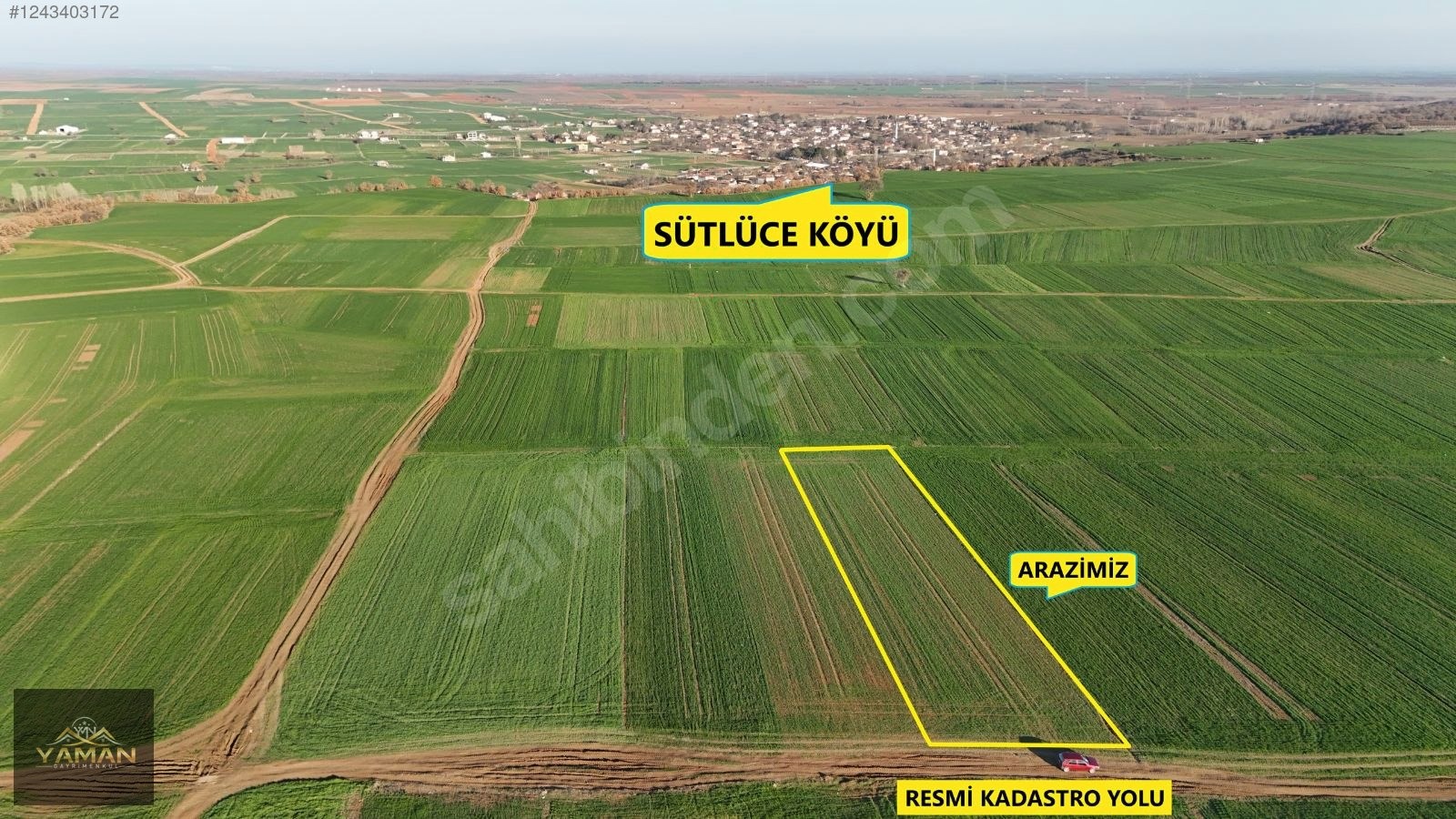 PINARHİSAR - SÜTLÜCEDE KAÇIRILMAYACAK FIRSAT TARLA - KIRKLARELİ PINARHİSAR fotoğraf 16