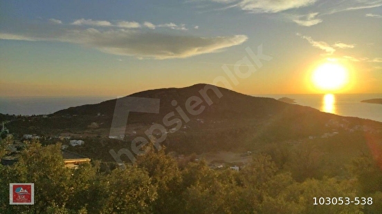 ANTALYA KAŞ BEZİRGAN'DA DENİZ MANZARALI,VİLLA BÖLGESİNDE YATIRIMLIK SATILIK ARSA - ANTALYA KAŞ fotoğraf 4