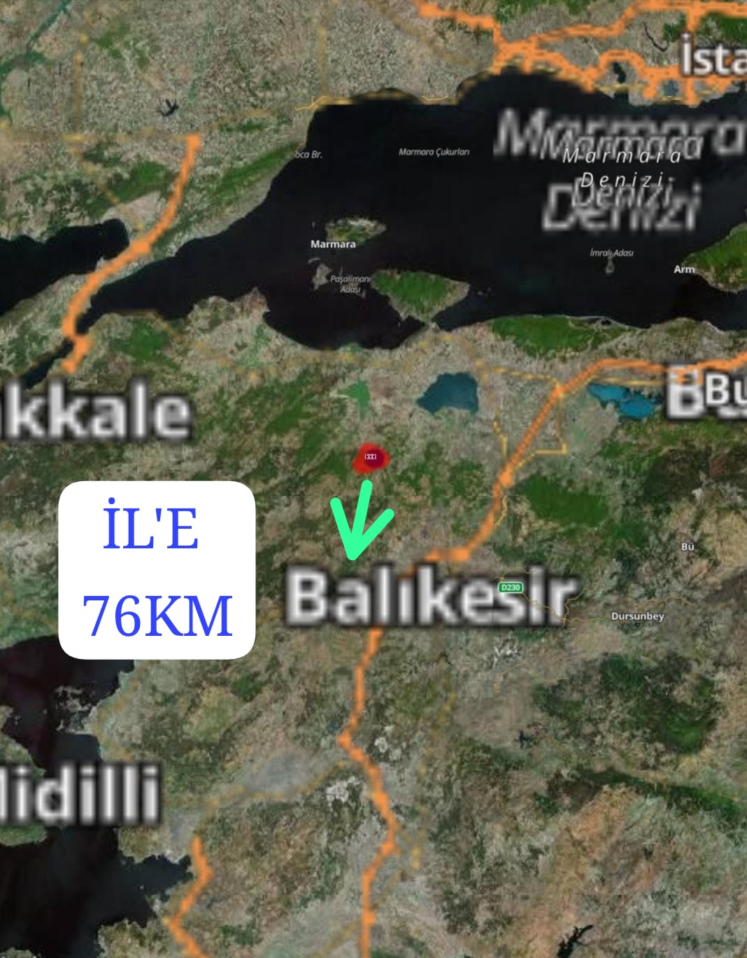 BALIKESİR GÖNEN ÇOBANHAMİDİYE DE 600M² HİSSELİ YER SATILIKTIR - BALIKESİR GÖNEN fotoğraf 6