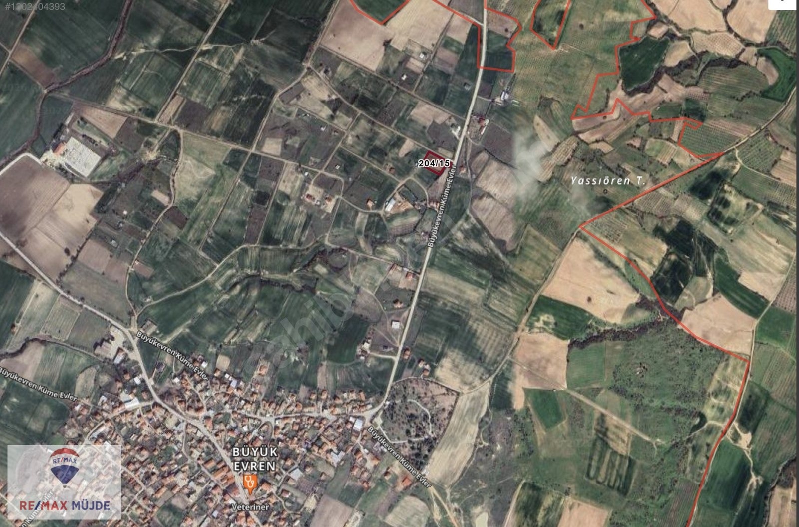 EDİRNE ENEZ ,BÜYÜKEVREN MAH.1.943 M2 YOLA CEPHELİ TARLA - EDİRNE ENEZ fotoğraf 7