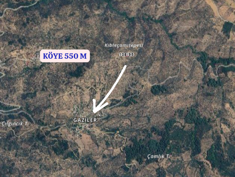 İZMİR BAYINDIR GAZİLER  KÖYÜNDE 238 M² ZEYTİNLİK  SATILIKTIR - İZMİR BAYINDIR fotoğraf 4