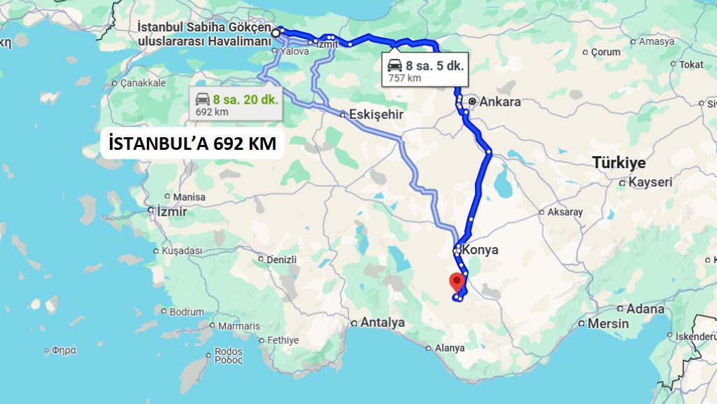 KONYA BOZKIR KİLDERE KÖYÜNDE 928 M² TARLA SATILIKTIR. - KONYA BOZKIR fotoğraf 10