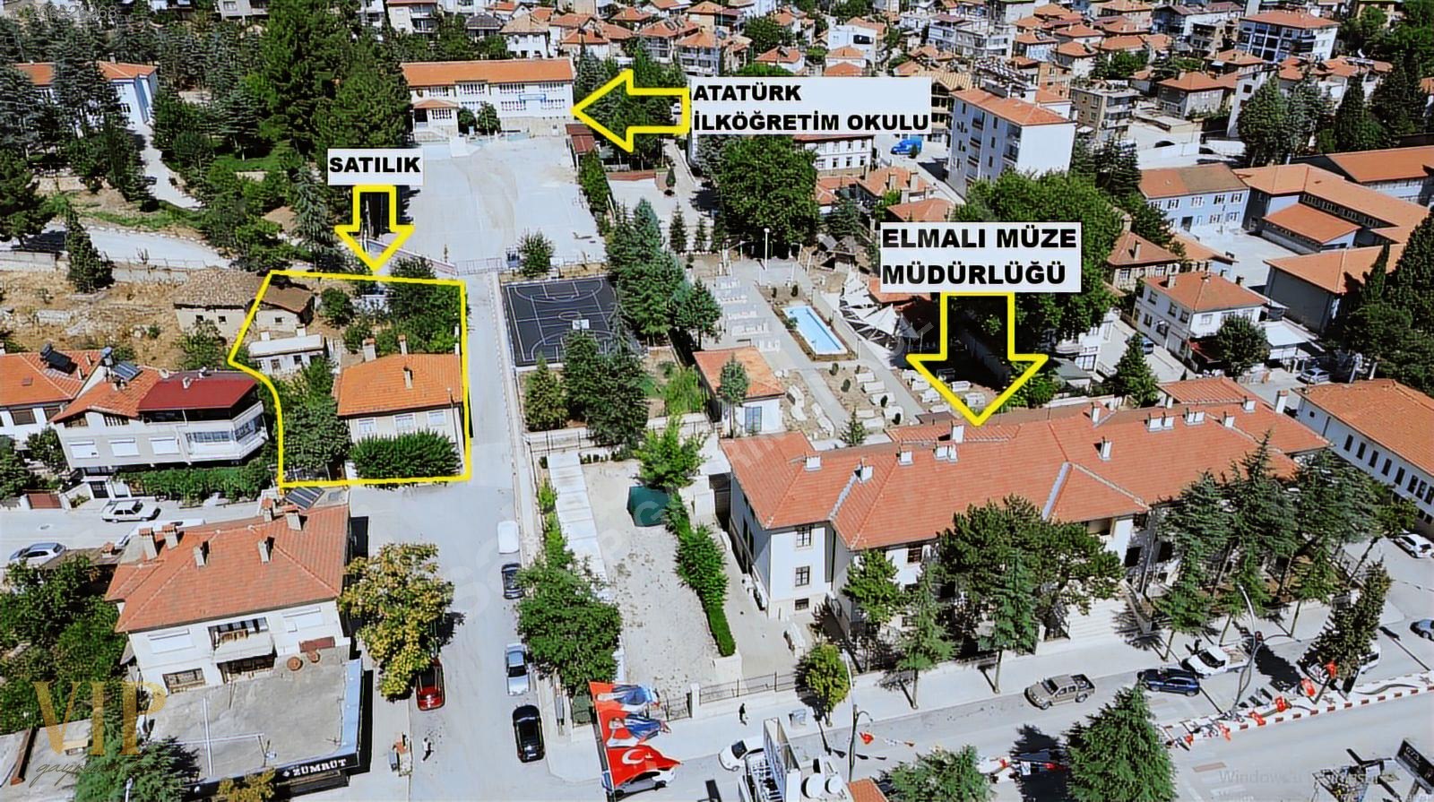 Şehir Merkezi 807 m²Arsası 2 Katlı Ev Bahçeli ve 2 Adet Dükkan - ANTALYA ELMALI fotoğraf 2