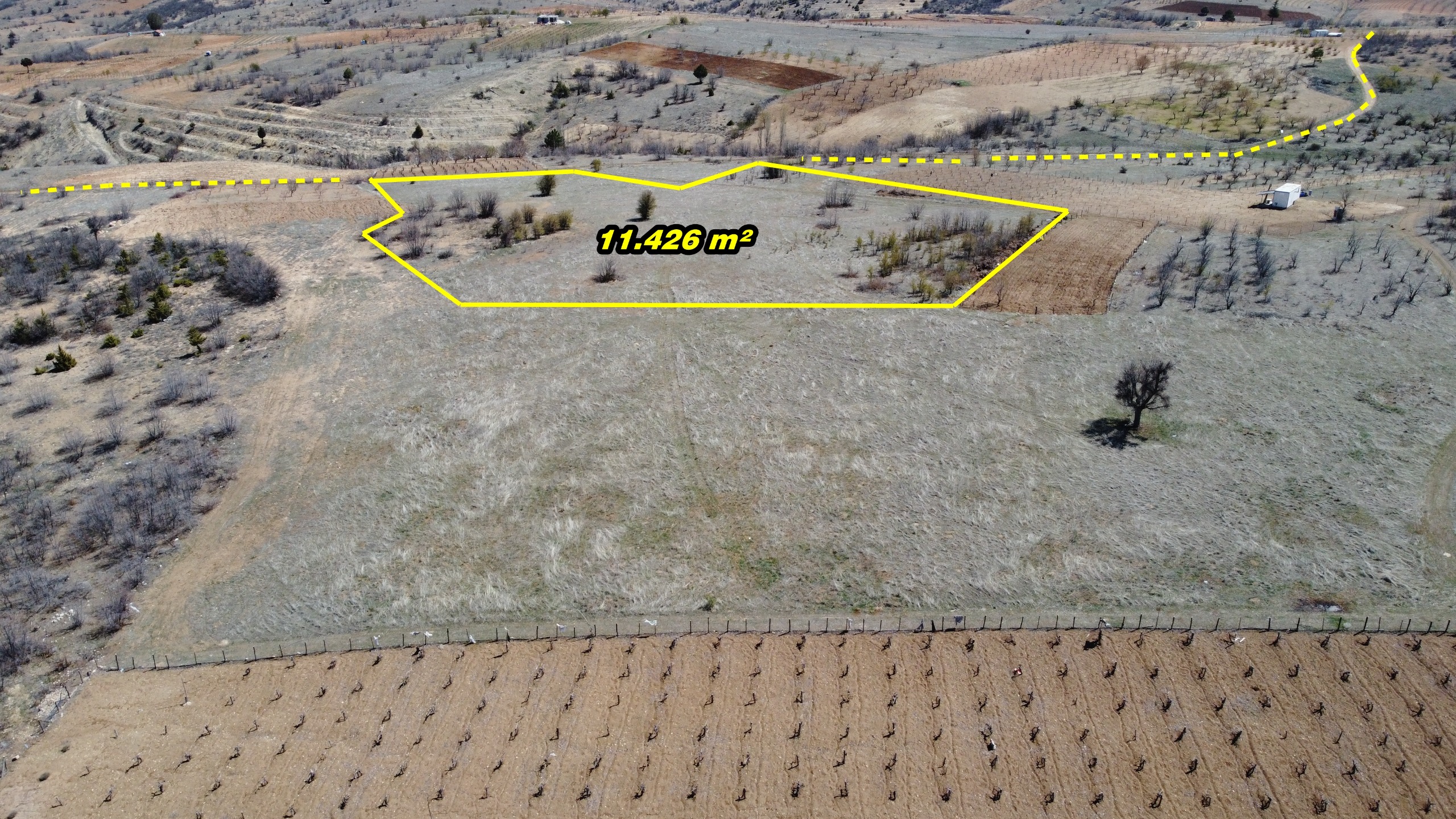 KONYA GÜNEYSINIR ÖMEROĞLU KÖYÜNDE 11.426 M² TARLAMIZ SATILIKTIR. - KONYA GÜNEYSINIR fotoğraf 4