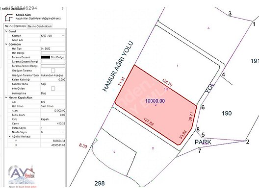 Ağrı Yoğunhisar'da Satılık 10.000 m² İmarlı Arsa - AĞRI HAMUR fotoğraf 6