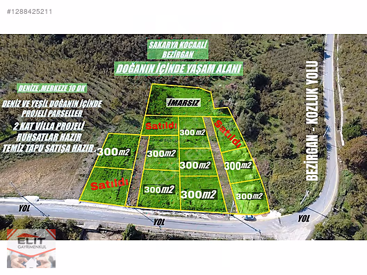YAŞAR SERBEST'TEN %40 İMARLI UYGUN FIRSAT ARSALAR KOCAALİ - SAKARYA KOCAALİ fotoğraf 2