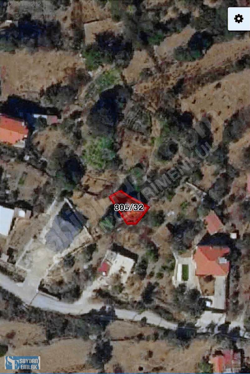 Söğüt EĞREK TEPESİNDE SATILIK DÜZ ARAZİ - MUĞLA MARMARİS fotoğraf 6