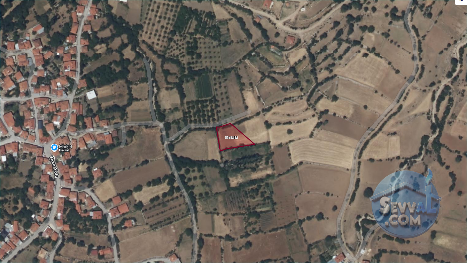Ağlasun Yazır Köyünde Satılık Fırsat Tarla - BURDUR AĞLASUN fotoğraf 2