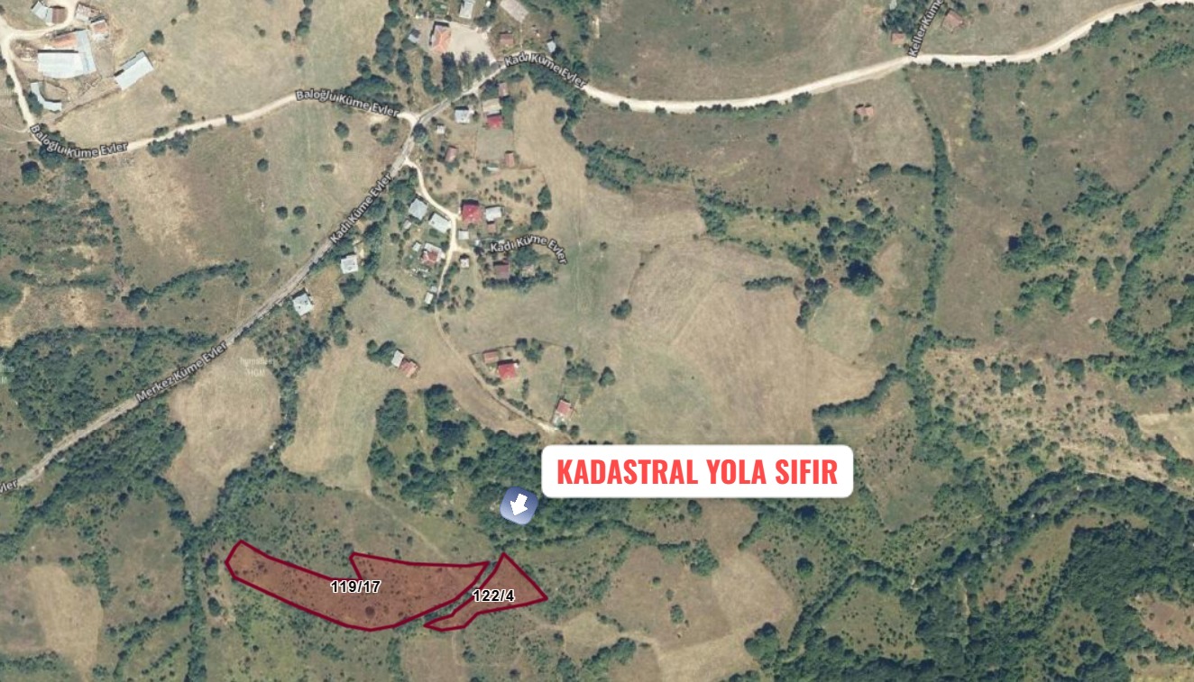KASTAMONU AĞLI SELMANLI  KÖYÜNDE  1.786  M² TARLA SATILIKTIR - KASTAMONU AĞLI fotoğraf 3