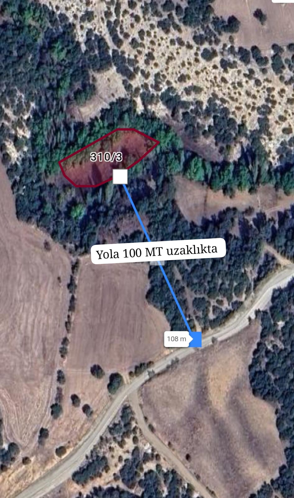  UŞAK MERKEZ İLYASLI KÖYÜ 1152M² TARLAMIZ SATILIK - UŞAK MERKEZ fotoğraf 4