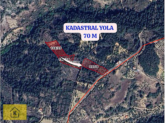KÜTAHYA ŞAPHANE SUBAŞI KÖYÜNDE 2.217 M² TARLA SATILIKTIR - KÜTAHYA ŞAPHANE fotoğraf 5