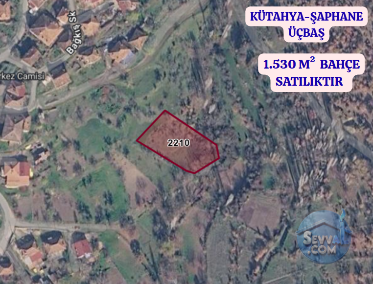 KÜTAHYA ŞAPHANE ÜÇBAŞ  KÖYÜNDE 1.530 M²  BAHÇE  SATILIKTIR - KÜTAHYA ŞAPHANE fotoğraf 2