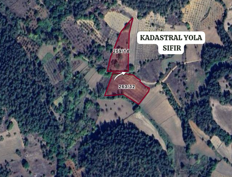 BURSA KELEŞ BAŞAK KÖYÜ'NDE 5.334 M² TARLAMIZ  SATILIKTIR. - BURSA KELES fotoğraf 3