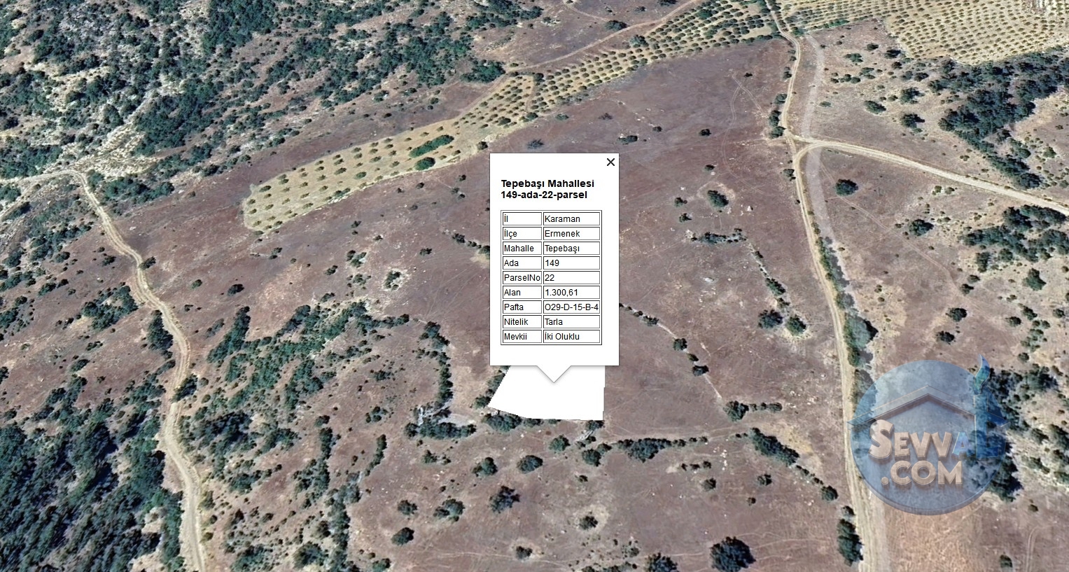 KARAMAN ERMENEK TEPEBAŞI KÖYÜNDE 1.300 M² TARLAMIZ SATILIKTIR. - Karaman Ermenek fotoğraf 6
