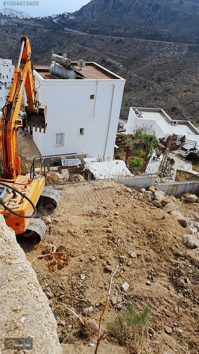 BODRUM YAHŞİ'DE DENİZ MANZARALI TRİPLEKS VİLLA İMARLI ARSA - MUĞLA BODRUM fotoğraf 8