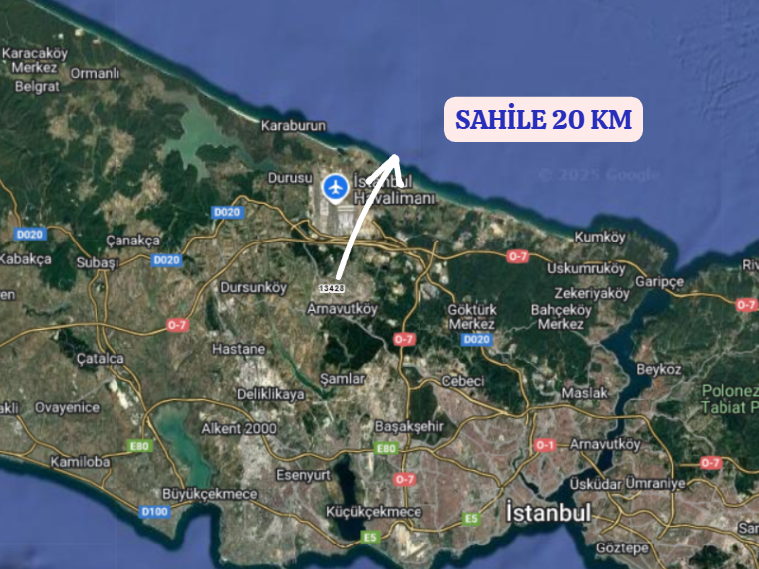 İSTANBUL ARNAVUTKÖY  İLÇESİNDE 171  M² ARSA  SATILIKTIR - İSTANBUL ARNAVUTKÖY fotoğraf 6