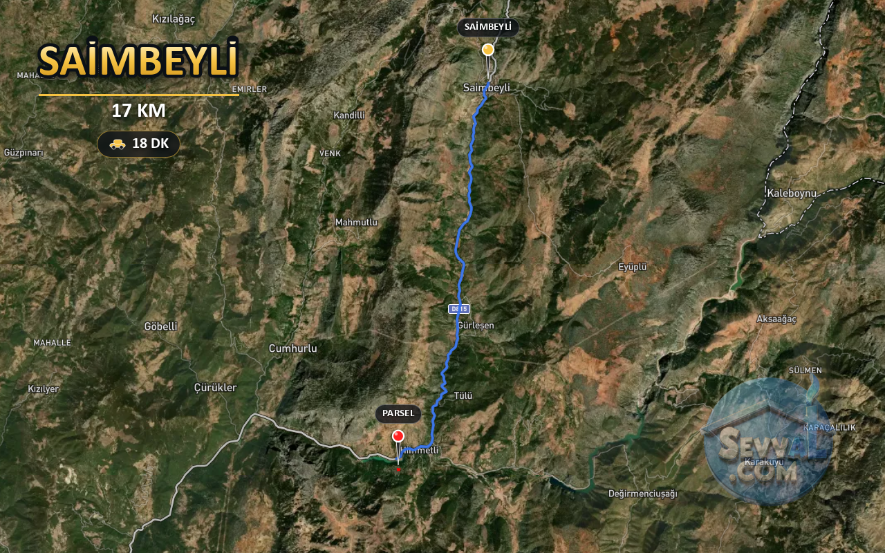 ADANA SAİMBEYLİ HİMMETLİ 1.030 m² SATILIK ARSA - ADANA SAİMBEYLİ fotoğraf 5