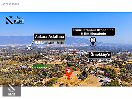 Kemalpaşa Nazarköy Satılık 9501m2 Bahçe - İZMİR KEMALPAŞA fotoğraf 4