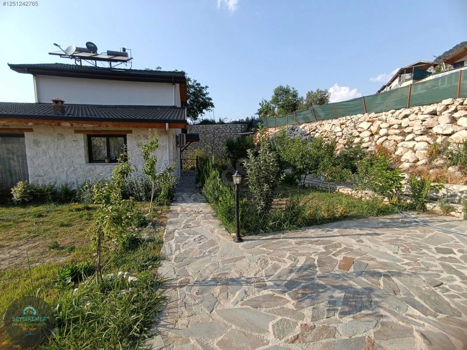 SEYDİKEMER YAKAKOYDE MUHTEŞEM MANZARALI TAŞ VİLLA - MUĞLA SEYDİKEMER fotoğraf 3