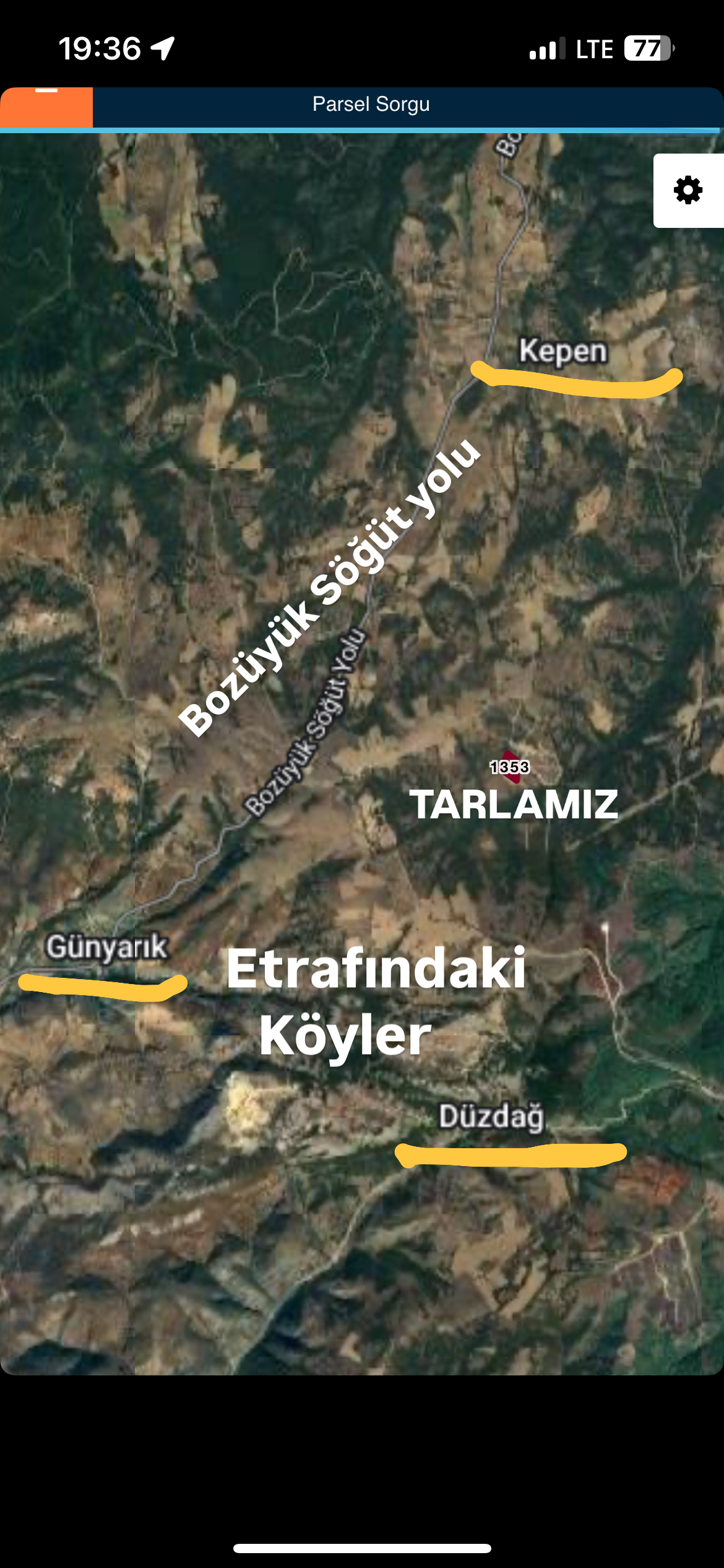 YATIRIMLIK 8,300 m2 GES’e KOMŞU TARLA -  BİLECİK-SÖĞÜT-KEPEN - BİLECİK SÖĞÜT fotoğraf 6