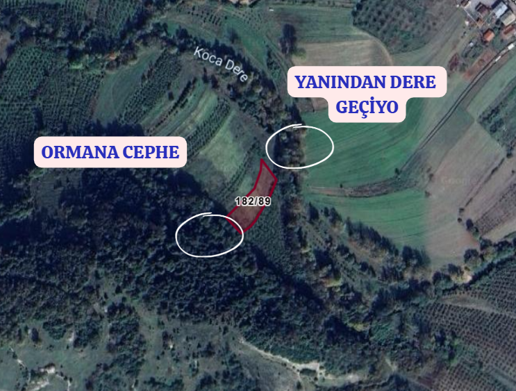 KOCAELİ KANDIRA AKÇAOVA  KÖYÜNDE 1.763 M²  TARLA  SATILIKTIR - KOCAELİ KANDIRA fotoğraf 3