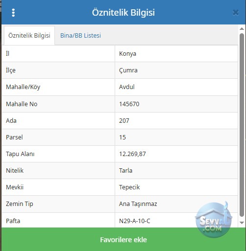 KONYA DA TARLA SATILIK - KONYA ÇUMRA fotoğraf 2
