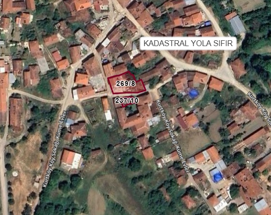 BİLECİK MERKEZ KURTKÖY KÖYÜ’NDE 81 M² ARSA SATILIKTIR - BİLECİK MERKEZ fotoğraf 3