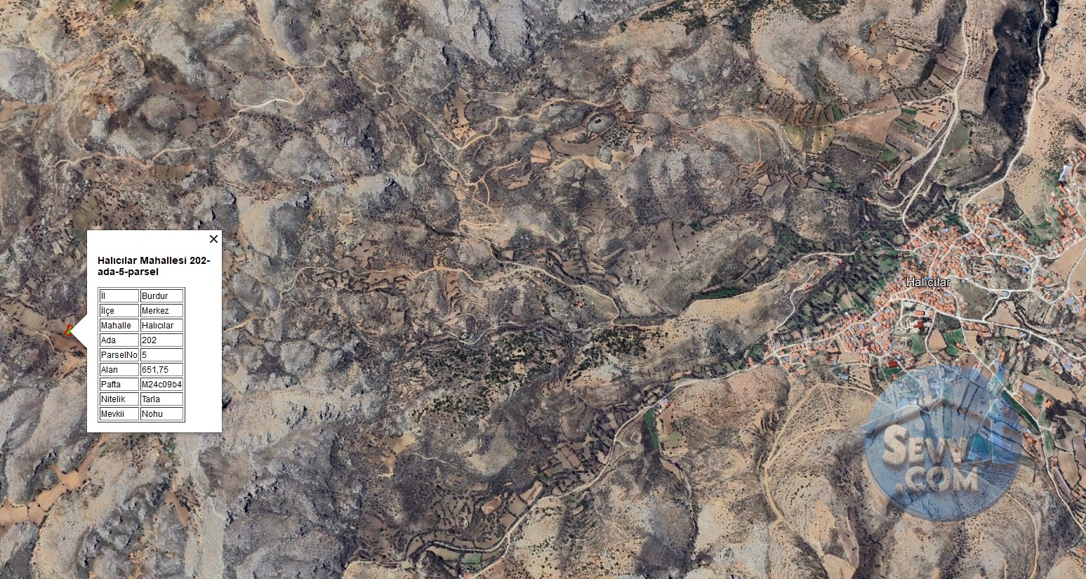BURDUR MERKEZ HALICILAR 651 m² TARLA SATILIK - Burdur Merkez fotoğraf 15