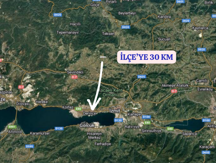 KOCAELİ DERİNCE TAHTALI    KÖYÜNDE  237  M²  BAHÇE  SATILIKTIR - KOCAELİ DERİNCE fotoğraf 6