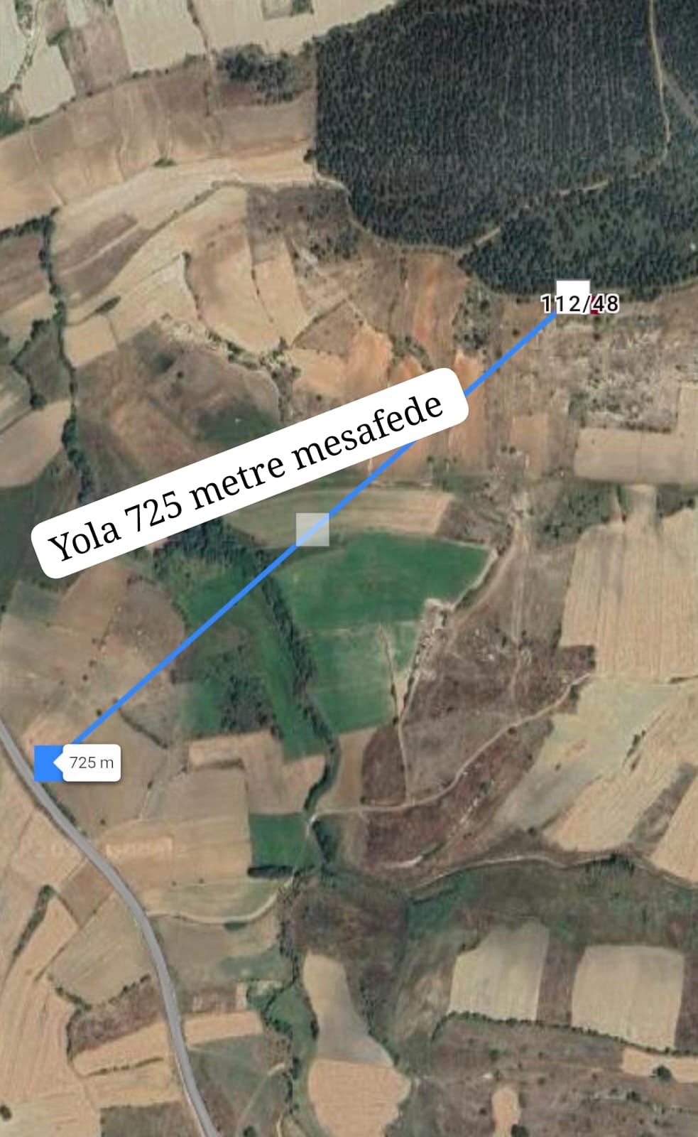 KÜTAHYA GEDİZ SAMRALAR KÖYÜ 405,62 M² TARLAMIZ SATILIKTIR. - KÜTAHYA GEDİZ fotoğraf 4