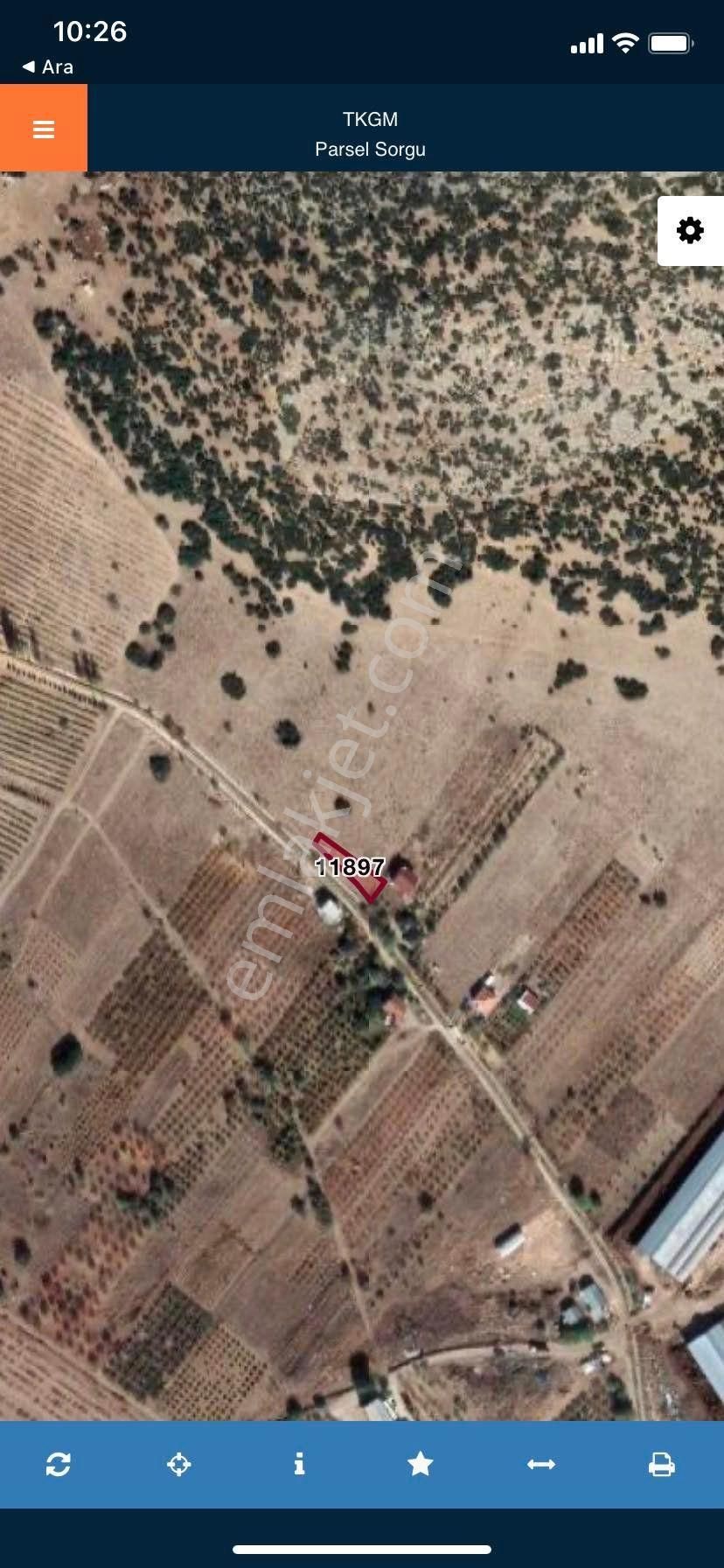 Isparta Merkez Büyükgökçeli'de Kanal Dibi Satılık Tarla - ISPARTA MERKEZ fotoğraf 7