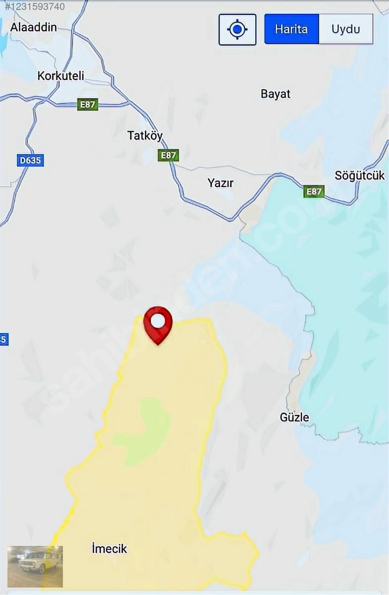 acil satilik!Yazıra datköye komşu imecikte;669m tek tapu yerimiz - ANTALYA KORKUTELİ fotoğraf 19