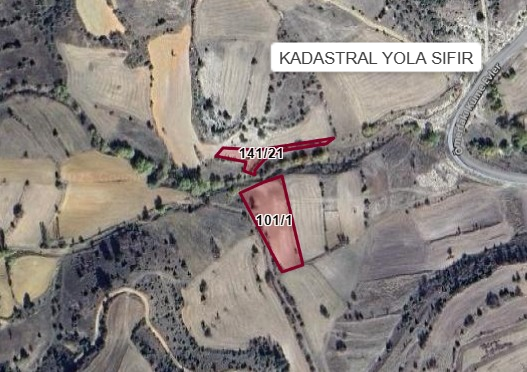 KÜTAHYA EMET DÜŞECEK KÖYÜ’NDE 2603 M² TARLA SATILIKTIR - KÜTAHYA EMET fotoğraf 3