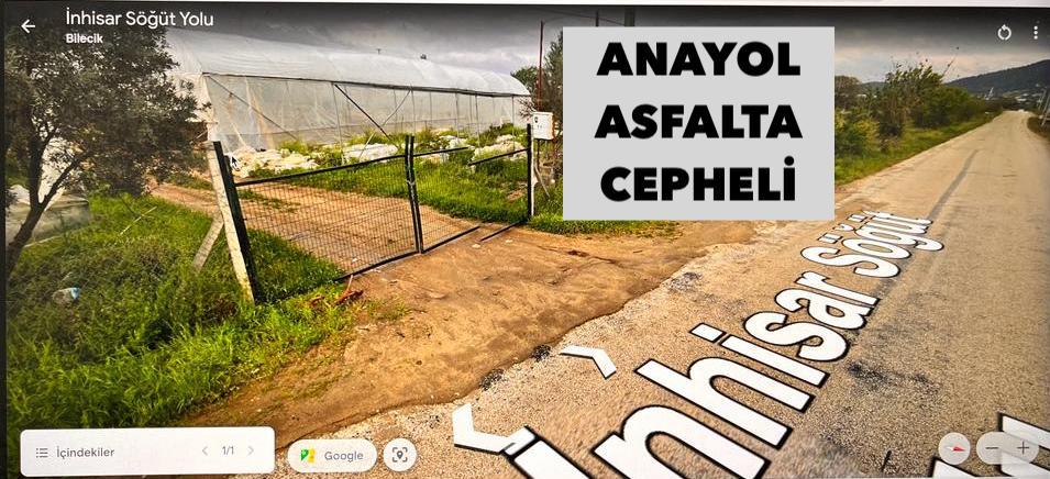 Anayolu Üzerinde 13.600 m2 + 7.000 m2 Sera + Elektrik + Su Bağlı - BİLECİK SÖĞÜT fotoğraf 6