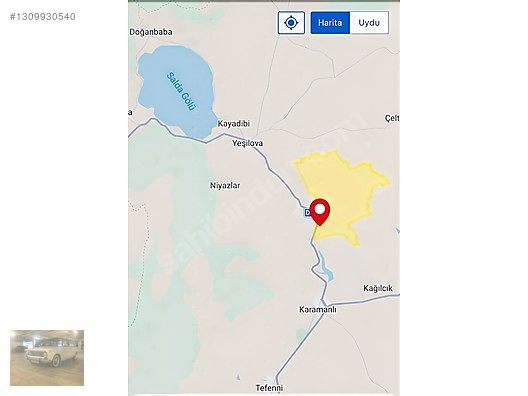 230m tek tapuSalda gölüne 10km.Yeşilova bedirlide - BURDUR YEŞİLOVA fotoğraf 11
