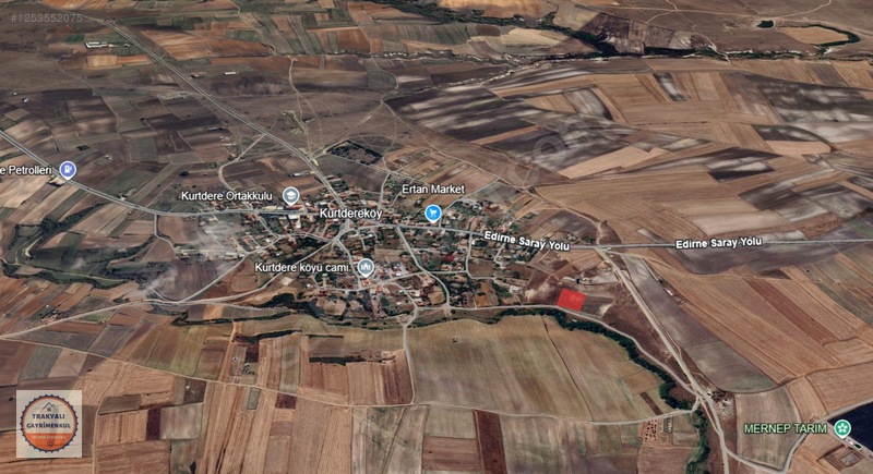 TEKİRDAĞ SARAY KURTDERE 3.550 M2 KÖY İÇİ SATILIK KUPON ARAZİ - TEKİRDAĞ SARAY fotoğraf 3